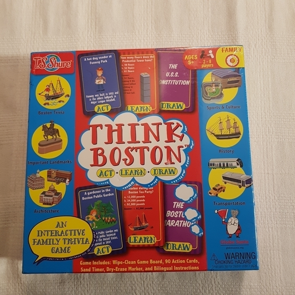 Think Boston Game new unopened